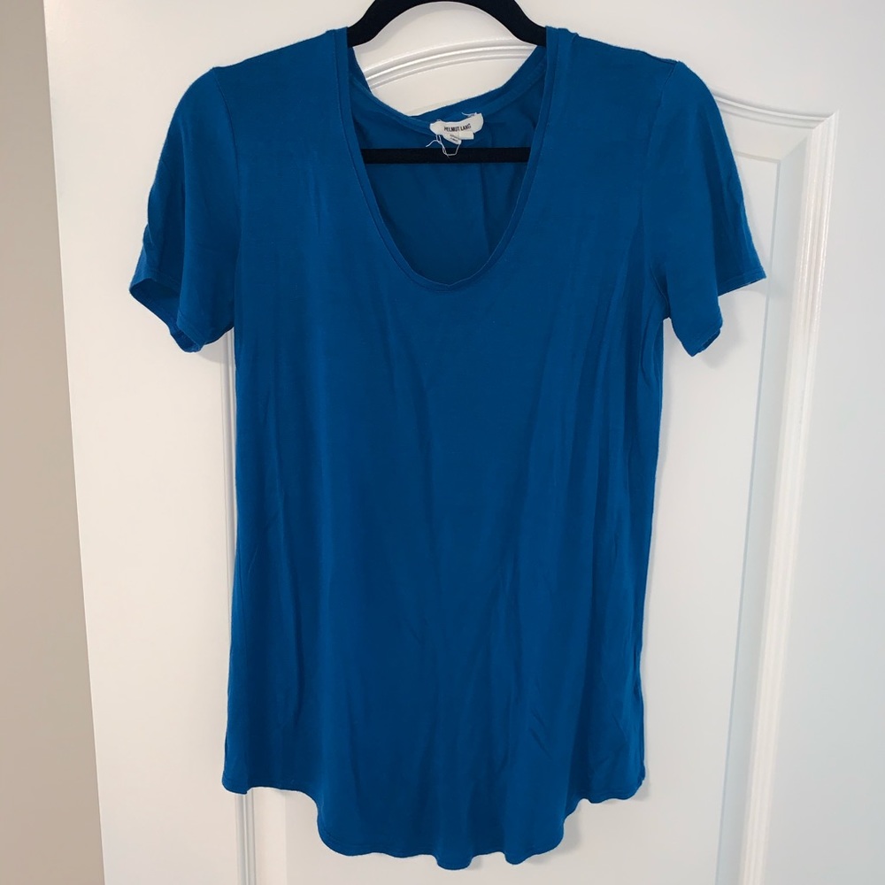 Helmut Lang blue t-shirt